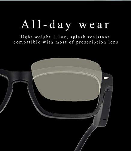 Open-Ear Bluetooth Audio Sunglasses X1, Sleek & Discreet, Classic Design| Her Audio Style